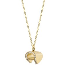 AIGNER GOLD HEART NECKLACE